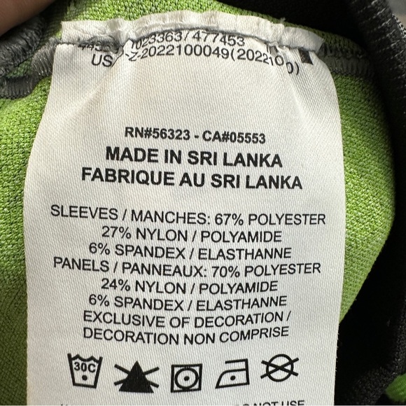 Nike x Feng Chen Wang "Transform Jacket," women's pro long-sleeve knit top, Lg. - Picture 8 of 11